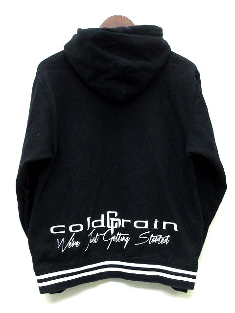 Coldrain 15冬春 ヘビーウェイト スウェット パーカー Hystory Pullover Hoodie 黒 ブラック M メンズ 013 ベクトルパーク
