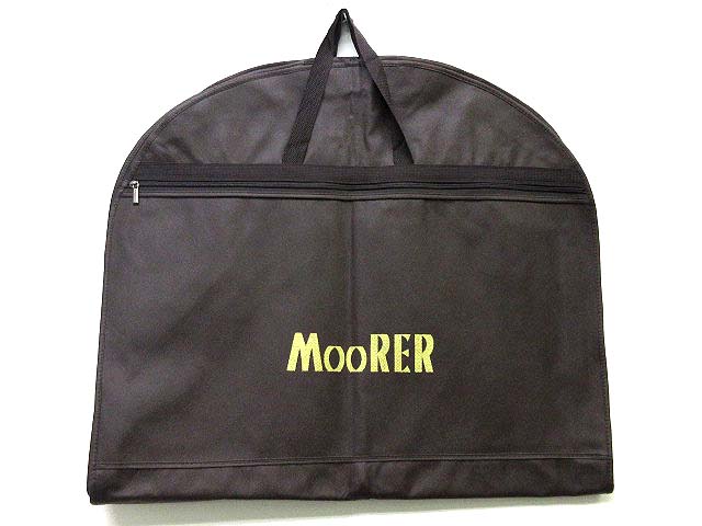 ムーレー MOORER 新品同様 ガーメントケース スーツカバー 茶 ブラウン
