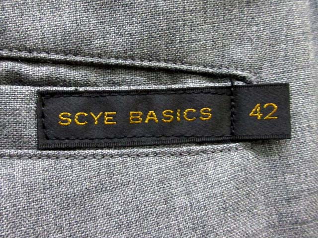 サイ ベーシック SCYE BASICS グラミチ GRAMICCI スラックス パンツ