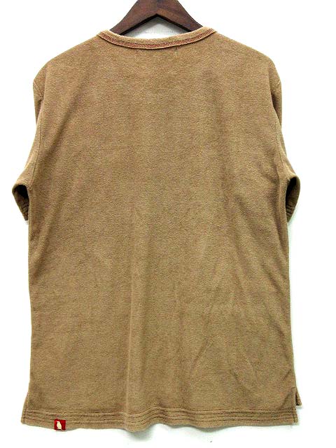 フィンチ Fin Ch イサベラ パイル Tシャツ 半袖 ポケット ブラウン 煎茶色 M メンズ 013 ベクトルパーク