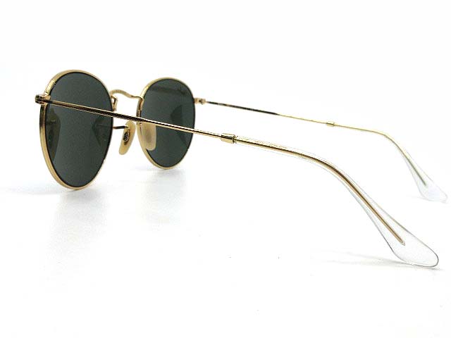 レイバン RAY BAN ラウンドメタル サングラス RB3447 ゴールド 