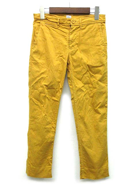 ドミンゴ Domingo Dmg クロップド ストレッチ トラウザー パンツ マスタード Ss 15 2t レディース 013 ベクトルパーク