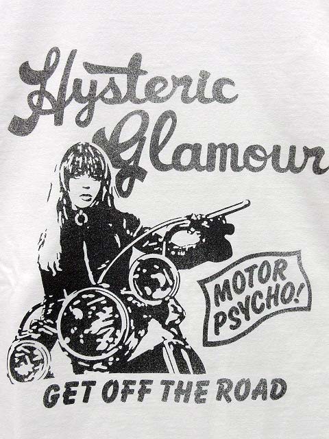 ヒステリックグラマー HYSTERIC GLAMOUR MOTOR CHICK リブ付き