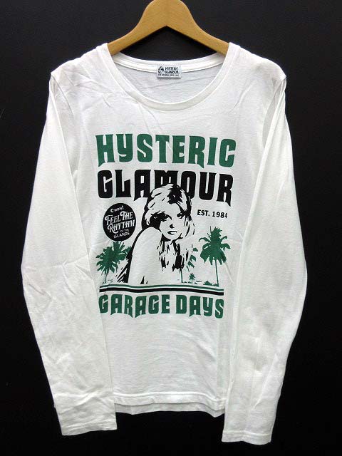 ヒステリックグラマー HYSTERIC GLAMOUR Tシャツ 長袖 プリント ロンT 