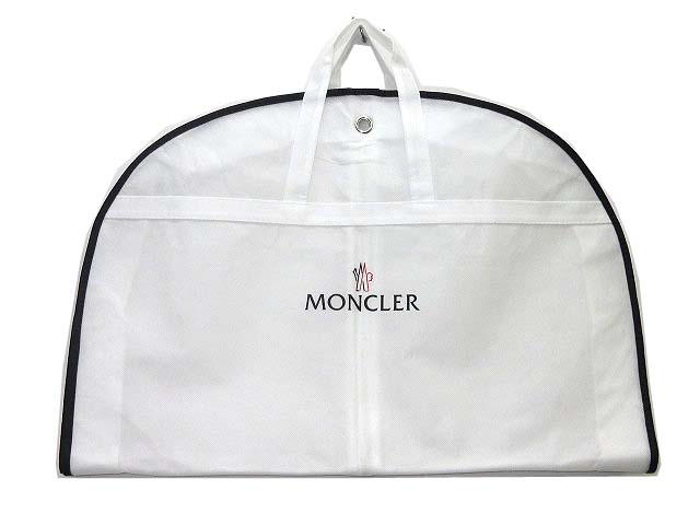 新品同様 モンクレール MONCLER ガーメントケース 衣装カバー 白