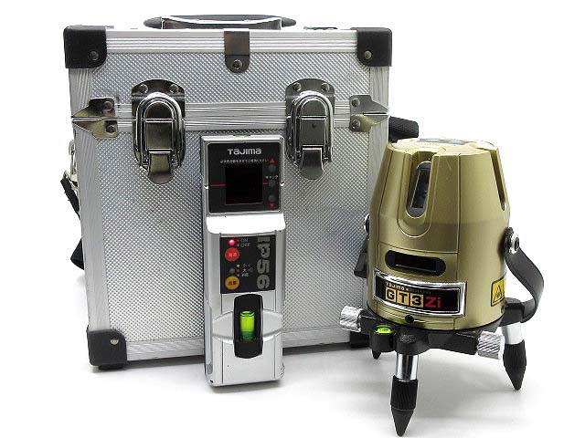 タジマ TAJIMA 2点セット 高精度レーザー墨出し器 GT3Z-I 乾電池タイプ 
