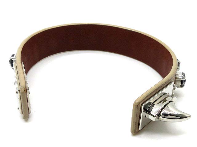 GIVENCHY ブレスレットレザーレディースバングル