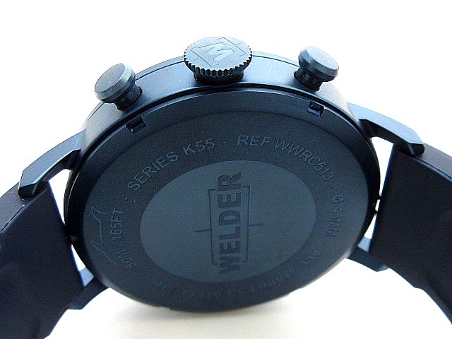 ウェルダー WELDER ムーディ MOODY 腕時計 デュアルタイム 45mm ラバー 