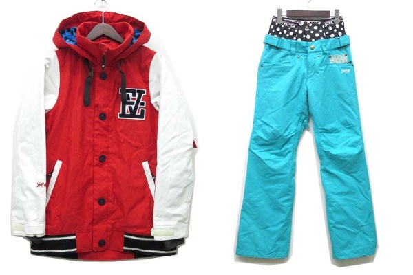 エスティボ Estivo スノーボード ウェア 上下セット ジャケット ボトムス パンツ Ev Jazz Up Jkt 14 15モデル 赤 レッド Ev 7024 M レディース 013 ベクトルパーク