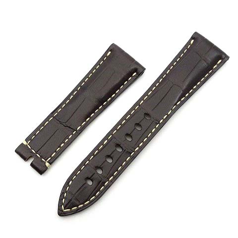 未使用品 ブレゲ BREGUET 純正 クロコダイル ベルト 22mm ダーク  