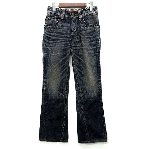 エドウィン Edwin デニム パンツ ジーンズ ウエスタンフラップ ルーズフレア Used加工 インディゴ 26 431xvs メンズ 013 ベクトルパーク
