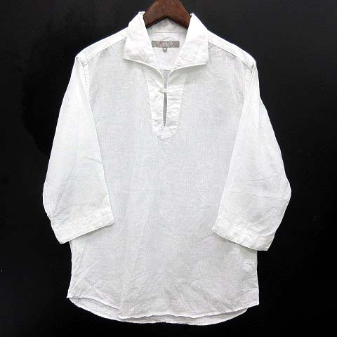 ユナイテッドアローズ A DAY IN THE LIFE UNITED ARROWS リネン 七分袖  