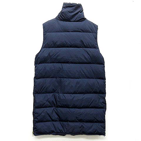 ヴィアンテ V.I.A.N.T.E ロング ダウンベスト ノースリーブ ダウン