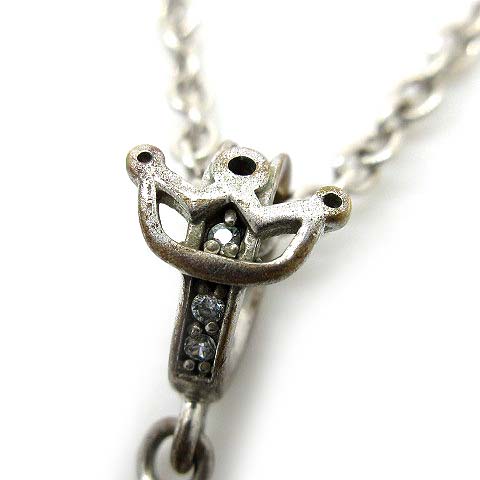 ガガミラノ Gaga Milano ジルコニア ナンバー 6 ネックレス ペンダント シルバー メンズ レディース 013 ベクトルパーク