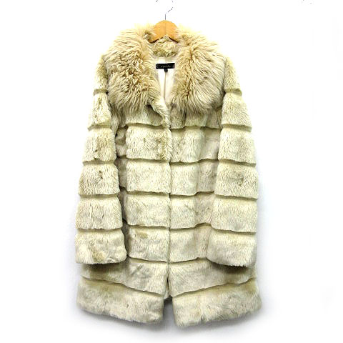 リエンダ Rienda フェイクファー コート ベージュ M レディース 013 ベクトルパーク