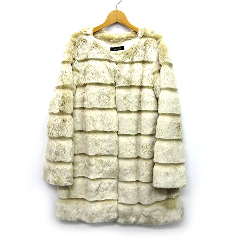 リエンダ Rienda フェイクファー コート ベージュ M レディース 013 ベクトルパーク