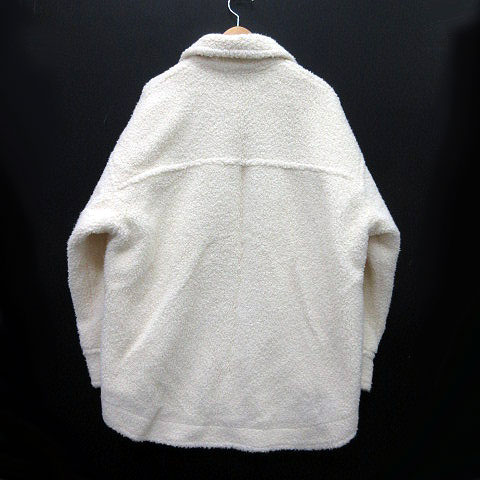 フレイアイディー FRAY I.D ウール ボア シャツ ジャケット オーバー  