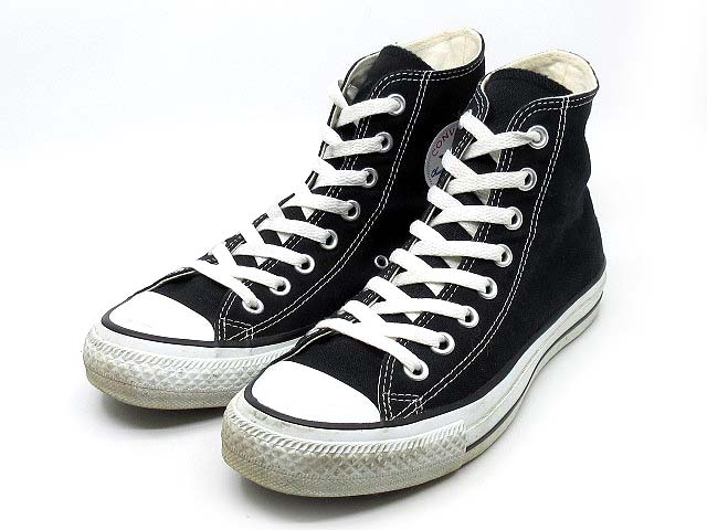 コンバース Converse オールスター All Star ハイカット スニーカー キャンバス ブラック 黒 25cm メンズ 013 ベクトルパーク