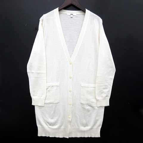 ユニクロ UNIQLO エクストラファイン メリノブレンド ロング ニット