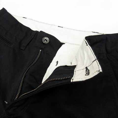 ユニクロ Uniqlo ヴィンテージ ノータック チノパン チノ パンツ コットン ブラック 黒 73 美品 メンズ 013 ベクトルパーク