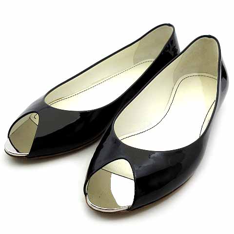 全てのアイテム 美品 CHANEL パンプス フラットシューズ エナメル ...