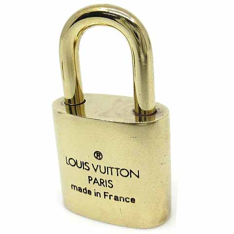 Louis Vuitton チャーム キーリング ロックとキー アラマント Louis