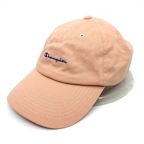 チャンピオン Champion レイジブルー Rageblue コラボ ベースボール キャップ ロゴ 帽子 サーモンピンク F 約54 60cm メンズ レディース 013 ベクトルパーク