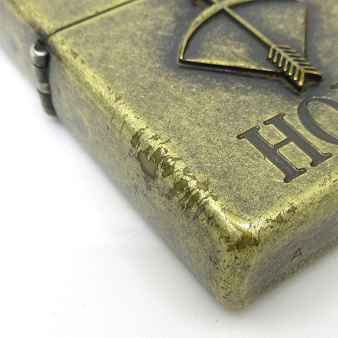 ジッポー ZIPPO ホープ HOPE オイルライター アンティーク ブラス 1999 