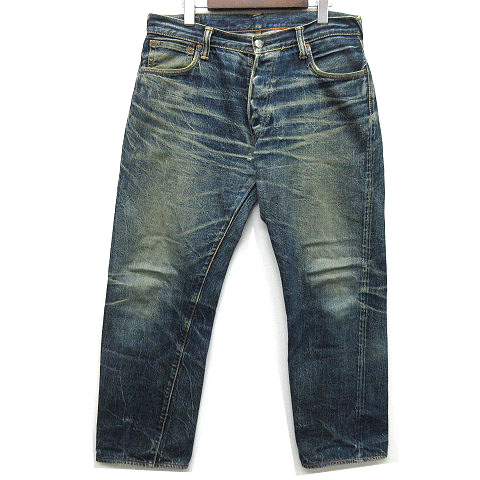 エヴィス EVISU NO.1 SPECIAL 2000 デニムパンツ ジーンズ 白黒カモメ 