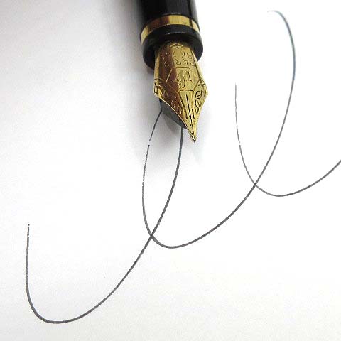 ウォーターマン WATERMAN 万年筆 プレファス ペン先18K F 細字