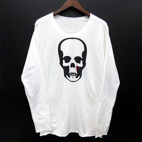 ルシアンペラフィネ LUCIEN PELLAT-FINET スワロフスキー 涙 スカル T  