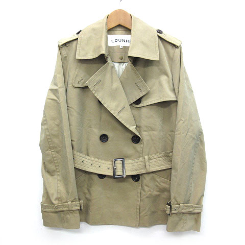 レディース ショートトレンチコート