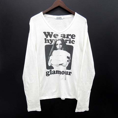 ヒステリックグラマー HYSTERIC GLAMOUR Vネック Tシャツ カットソー 