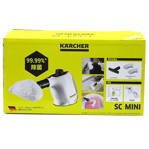 【新品未使用】KARCHER SC MINI スチームクリーナー KARCHER スチームクリーナー SC MINI