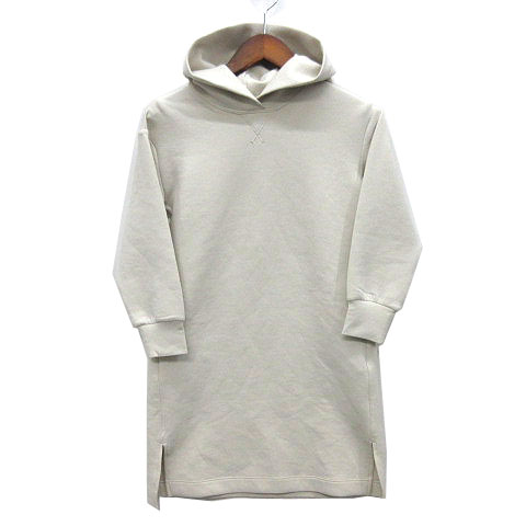 ユニクロ Uniqlo Girls ウルトラストレッチ ドライ スウェット ワンピース 膝丈 長袖 ベージュ 1 キッズ 013 ベクトルパーク