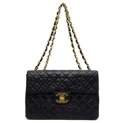 シャネル CHANEL デカマトラッセ 34 チェーン ショルダーバッグ ココ  