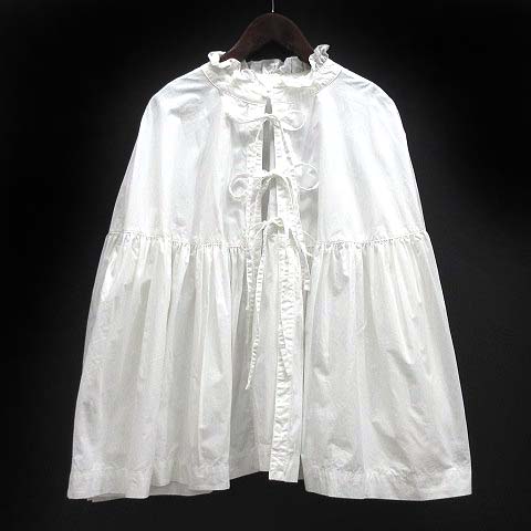 ネストローブ nest Robe フリルカラー ギャザー ブラウス 長袖 01211 