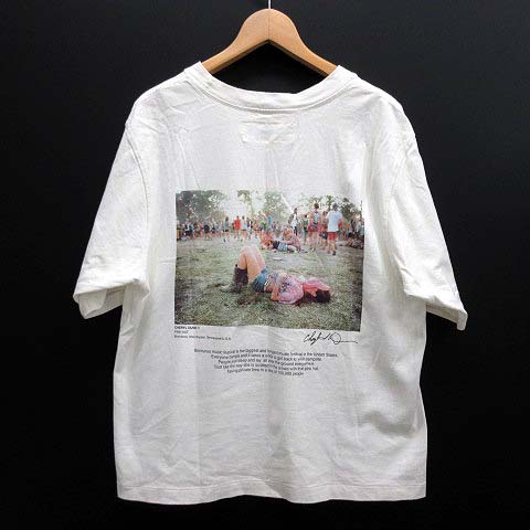 ジェーンスミス JANE SMITH CHERYL DUNN 両面 フォトプリント Tシャツ