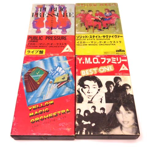 YMO イエローマジックオーケストラ カセットテープ 4本 まとめ