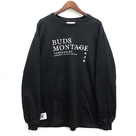 バッズプール BUDSPOOL なめだるま 舐達麻 BUDS MONTAGE Tシャツ ロンT  