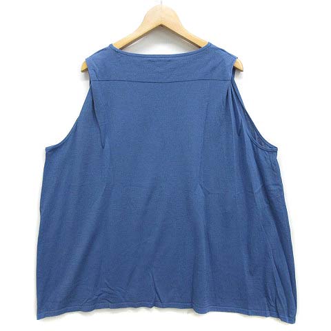 theory セオリー サマーニット ノースリーブ（S）ダークネイビー 美品 Theory セオリー ノースリーブニット サマーニット - メルカリ