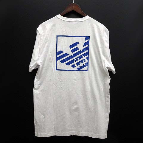 エンポリオアルマーニ EMPORIO ARMANI EA7 スクエア ロゴ ストレッチ T 