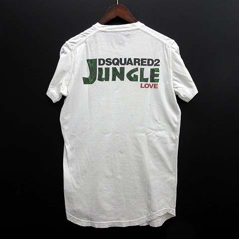 正規品 DSQUARED2 ダメージ加工 カットソー L ディースクエアード ロンT ロングTシャツ