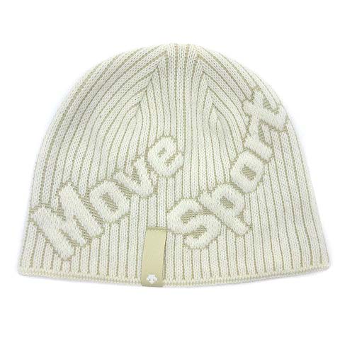 デサント Descente ムーブスポーツ Move Sport ビーニー ニットキャップ ニット帽 帽子 ホワイト 白 F Dwbojc62 メンズ レディース 013 ベクトルパーク