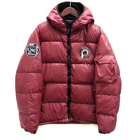 ペンフィールド Penfield ダウンジャケット フード付き ワッペン 