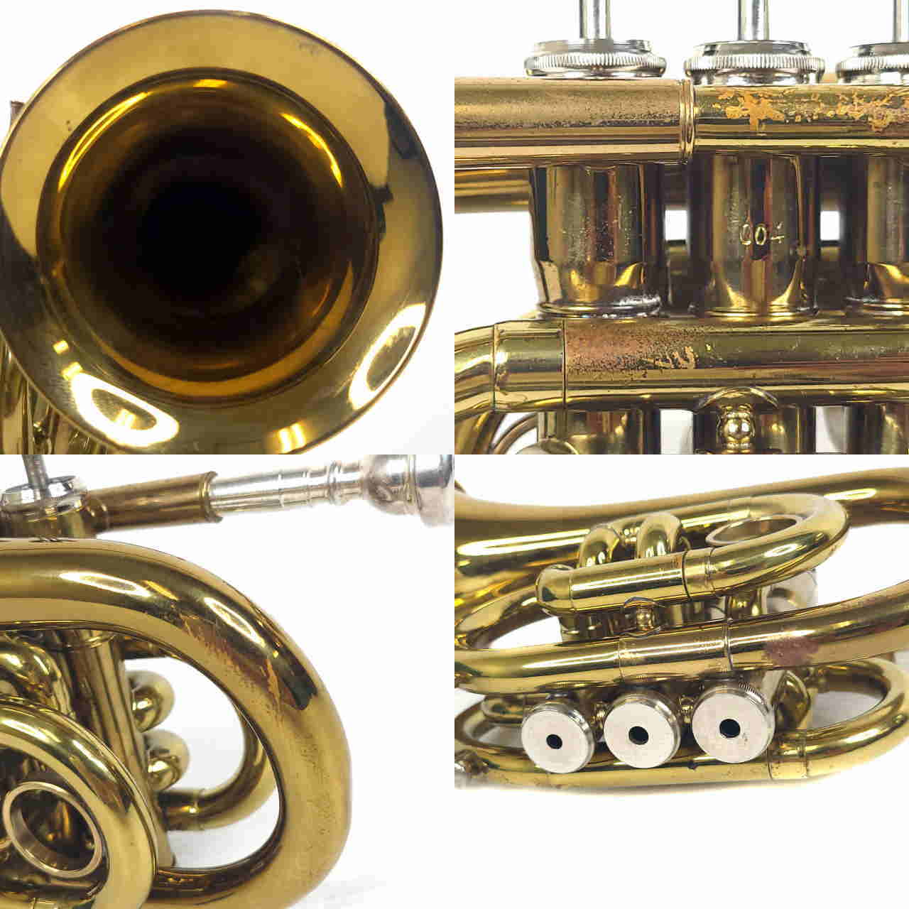 Jマイケル J.Michael ポケット トランペット 管楽器 7C マウスピース 