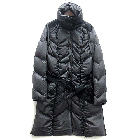 ビアッジョブルー Viaggio Blu 2WAY ノーカラー ダウンコート 