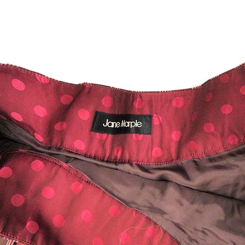 ジェーンマープル Jane Marple ストライプ ドット レジメン スカート  