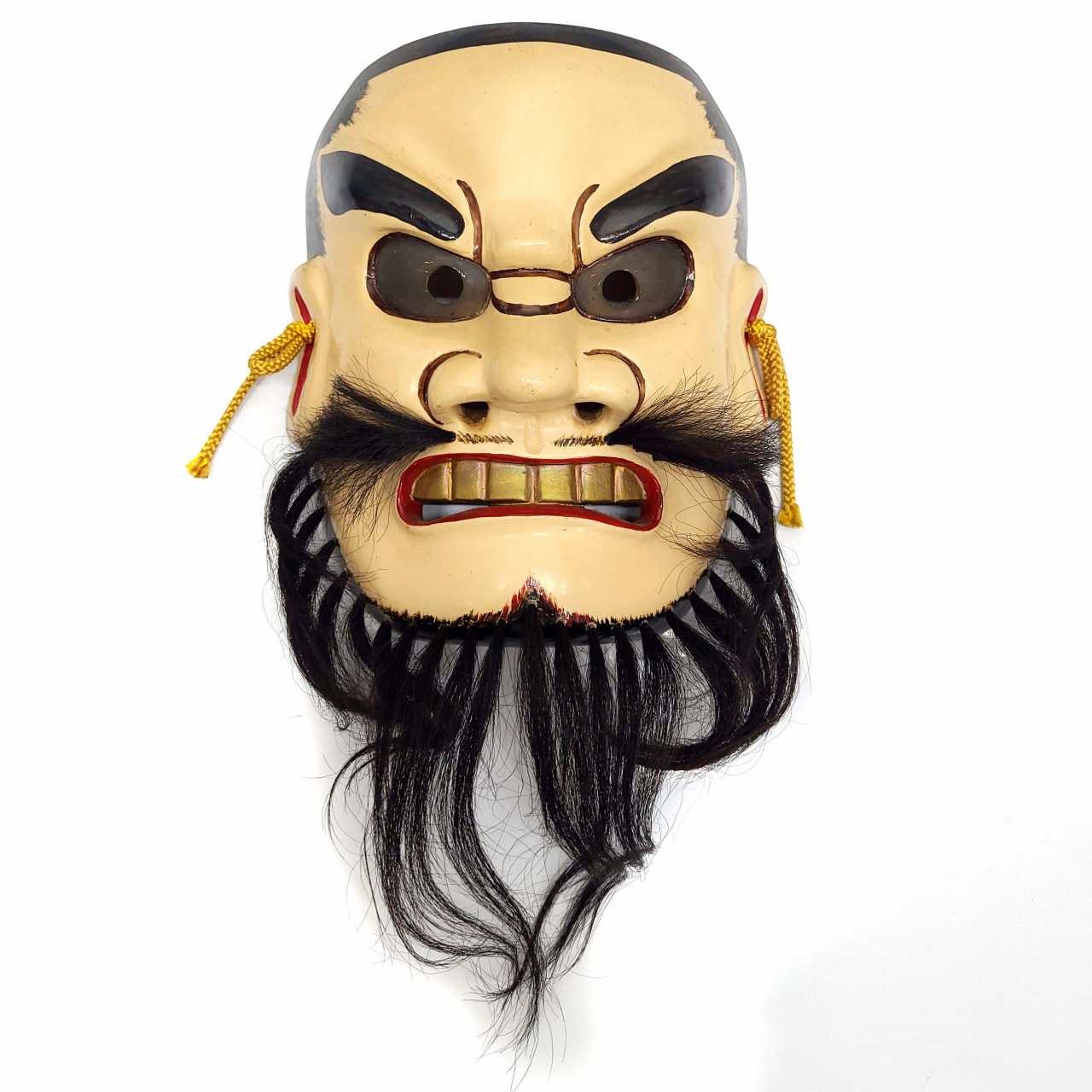 古楽面 備中神楽面 思兼の命 おもいがねのみこと 息苦しかっ 