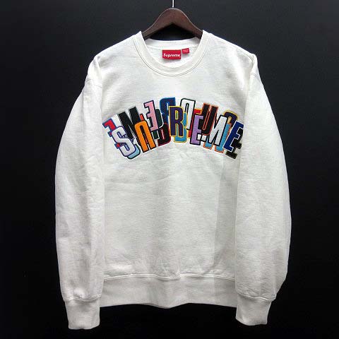 Supreme Stacked Crewneck スウェット トレーナー☆